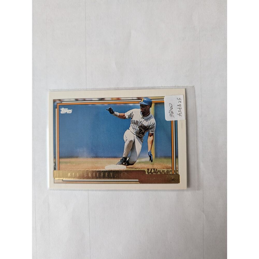 1992 Topps Gold WINNER Ken Griffey Jr. #50 Mariners - Rare Mail-In Parallel - NM